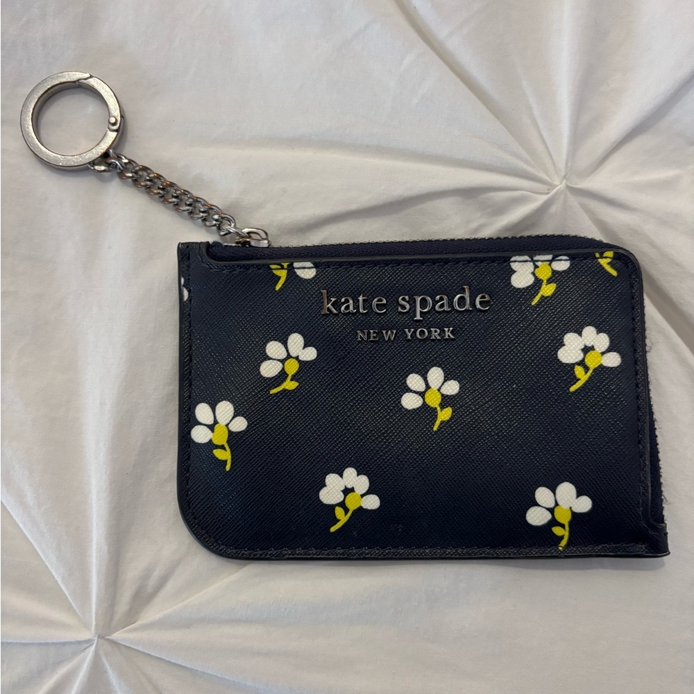 Kate Spade Floral Keychain Wallet